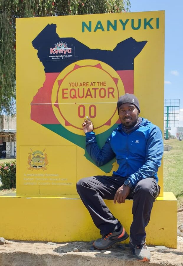 Wild Pro Adventures client during an adventure experience in East Africa