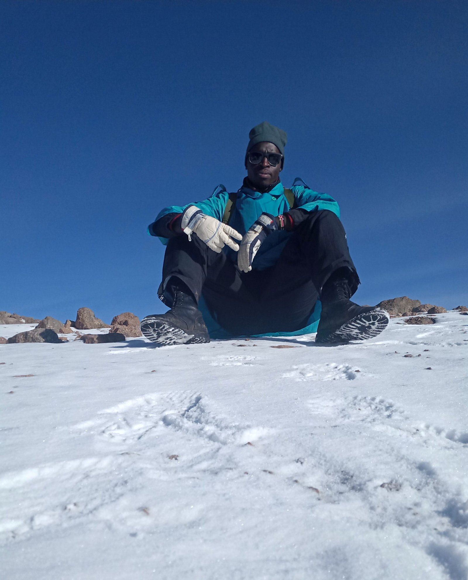 Wild Pro Adventures client during an adventure experience in East Africa