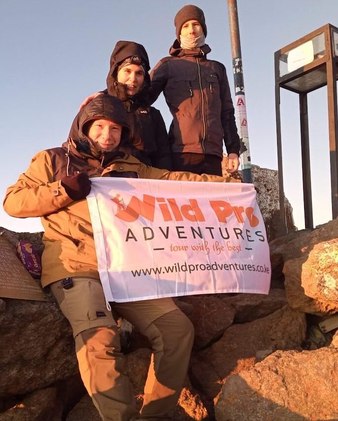 Wild Pro Adventures client during an adventure experience in East Africa