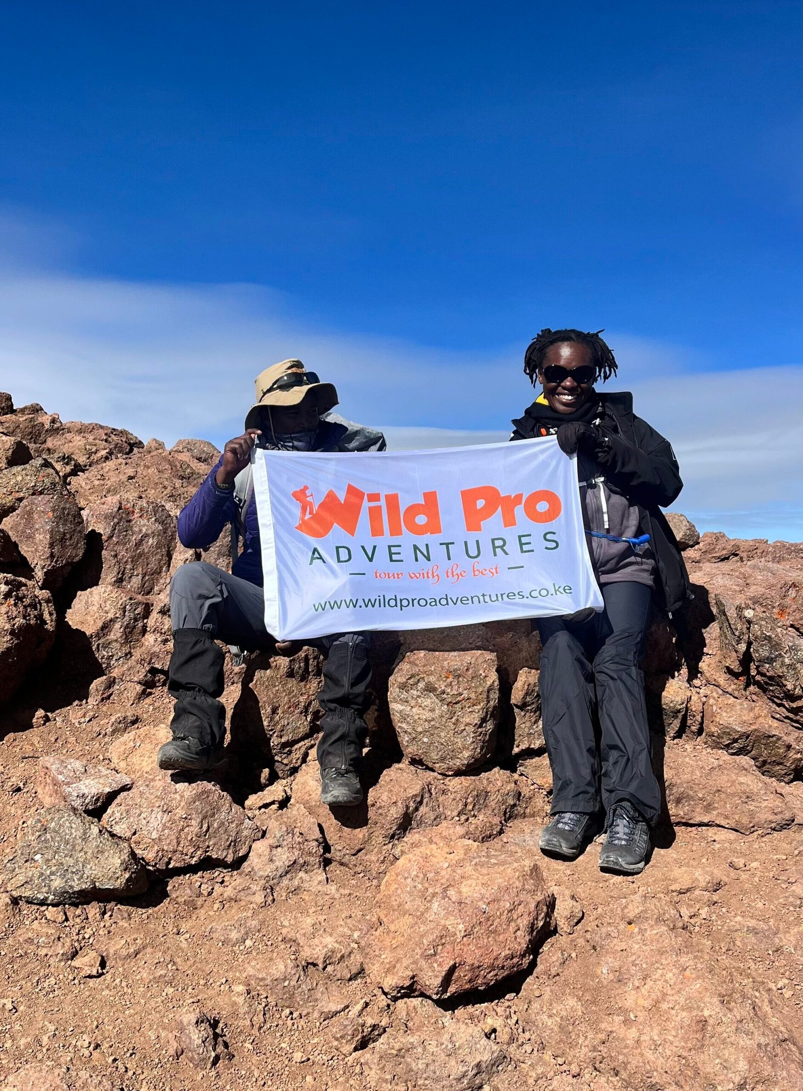 Wild Pro Adventures client during an adventure experience in East Africa